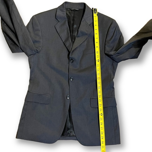 Banana Republic Men’s Charcoal Wool Blazer - Size 40S - Picture 6 of 10